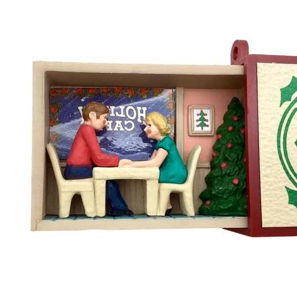 Hallmark 1991 “Holiday Cafe” Matchbox Ornament - Picture 3 of 13